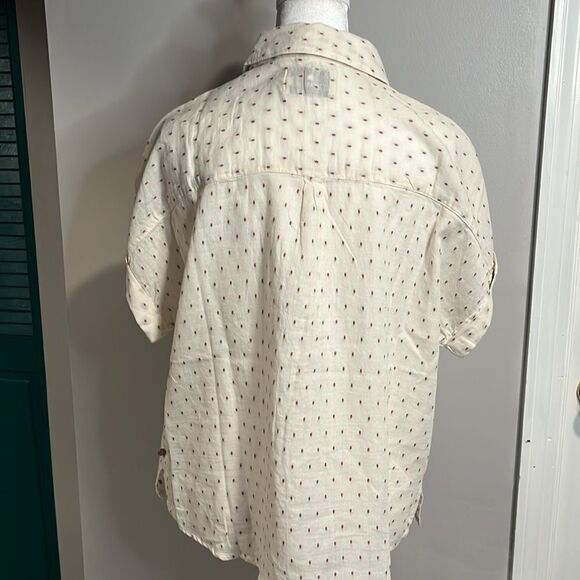 NWOT The Normal Brand Fresh Water Camp Shirt button up w/ front pocket - small - Picture 7 of 15